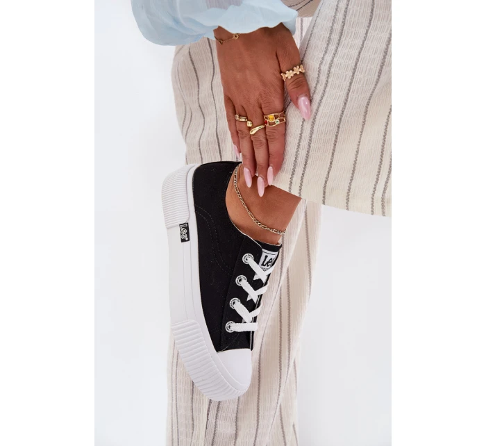 Dámské Tenisky Na Platformě Černé ISLA C WOMEN LOW model 21695906 - Lee