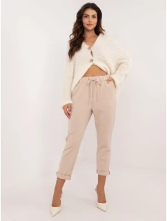 Kalhoty DHJ SP A7690.01P béžové