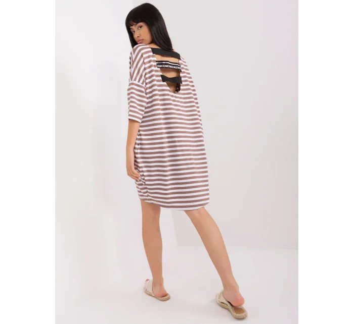 Tunika EM TU model 21137485 biało brązowy - FPrice