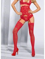 punčochy me červená  model 17686333 - Axami