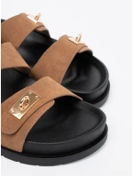 Moderní dámské model 21260221 nazouváky platforma