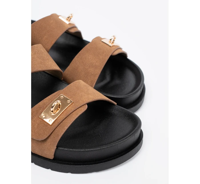 Moderní dámské model 21260221 nazouváky platforma