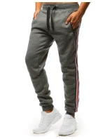 Pánské antracitové tepláky Dstreet UX3623 Pánské antracitové tepláky Dstreet UX3623