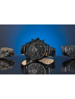 Pánské hodinky Giewont Chronograph Sapphire Black GW6310-A1