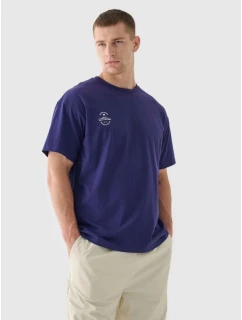 Oversize hladké unisex tričko model 21907439 - 4F