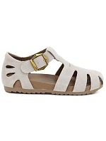 Dámské béžové kožené sandály Artiker model 22121878