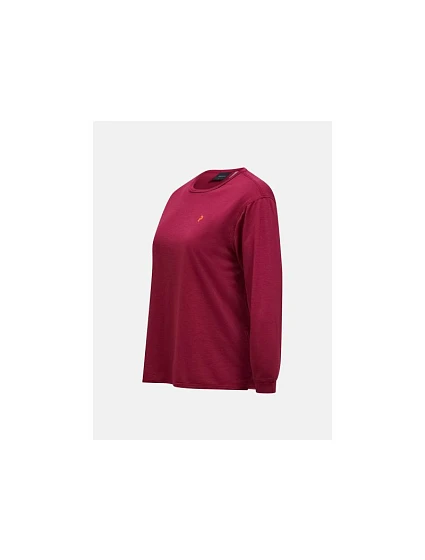 Tričko Trail Longsleeve model 22311019 hnědé - Peak Performance Tričko Trail Longsleeve model 22311019 hnědé - Peak Performance