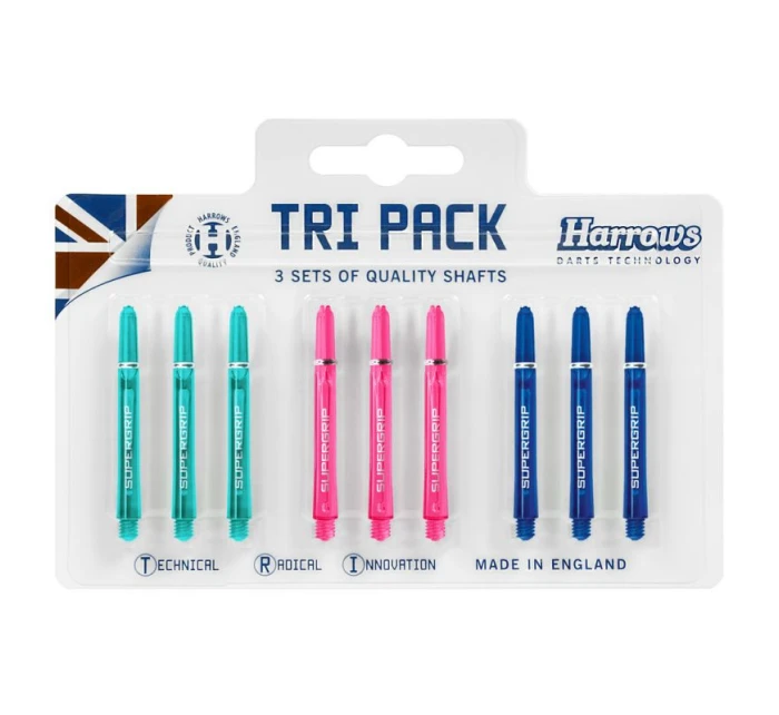 Brány PACK Supergrip barevné podložky model 21340742 - Harrows Brány PACK Supergrip barevné podložky model 21340742 - Harrows