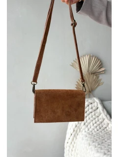 Kabelka z přírodního semiše Camel model 21728361 - Boto
