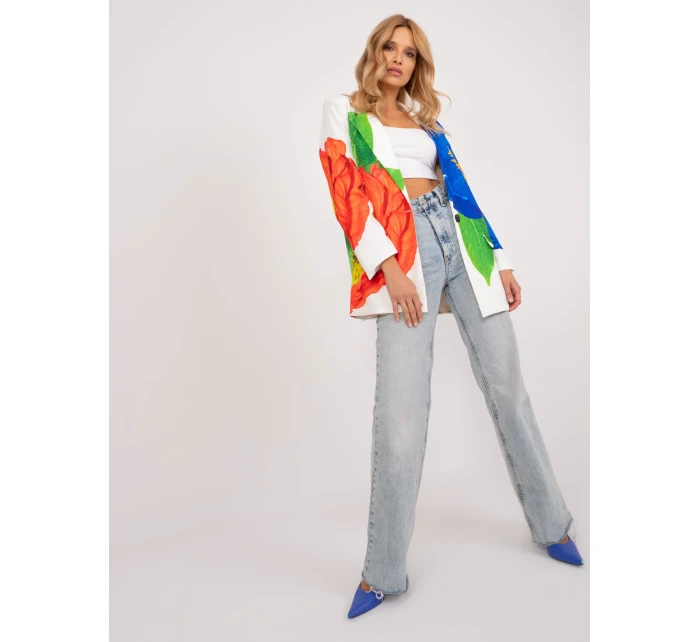 Marynarka DHJ MA 18525 model 21217540 ecru - FPrice Marynarka DHJ MA 18525 model 21217540 ecru - FPrice