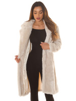 Sexy faux-fur winter coat