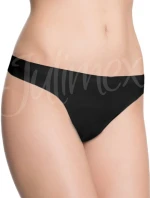 Dámská tanga String black - JULIMEX