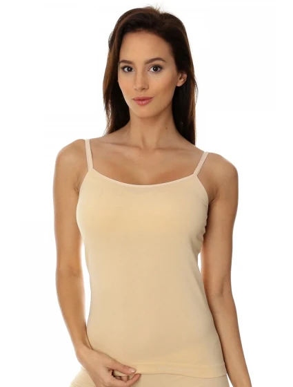 Dámská košilka model 16737978 beige - Brubeck Dámská košilka model 16737978 beige - Brubeck