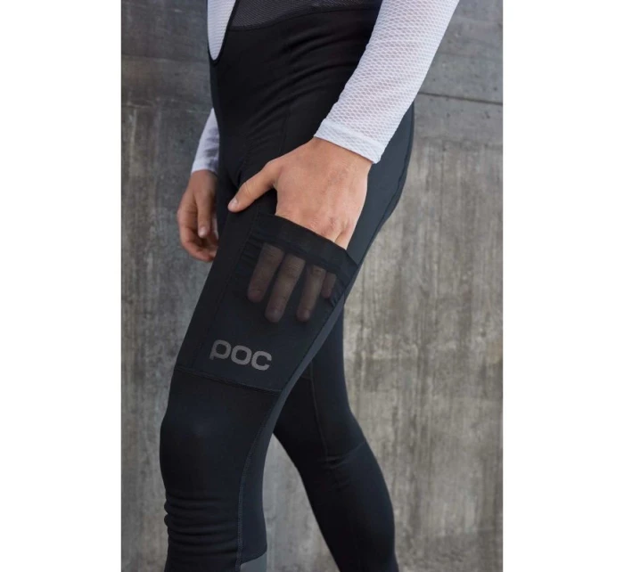 POC M's Thermal Cargo Tights cyklistické kalhoty černé