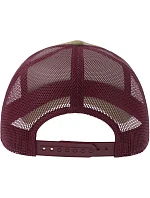 Atlantis Headwear Rapper Cotton-S 5 panelová Trucker kšiltovka 33.0260 khaki/burgundy Atlantis Headwear Rapper Cotton-S 5 panelová Trucker kšiltovka 33.0260 khaki/burgundy