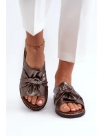Dámské sandály na ploché podrážce model 21658403 - Boto Dámské sandály na ploché podrážce model 21658403 - Boto