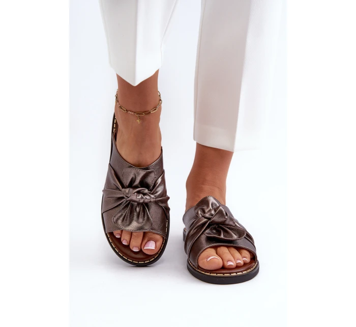 Dámské sandály na ploché podrážce model 21658403 - Boto Dámské sandály na ploché podrážce model 21658403 - Boto