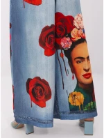 Kalhoty DHJ SP 19183 5.78 modrá Kalhoty DHJ SP 19183 5.78 modrá