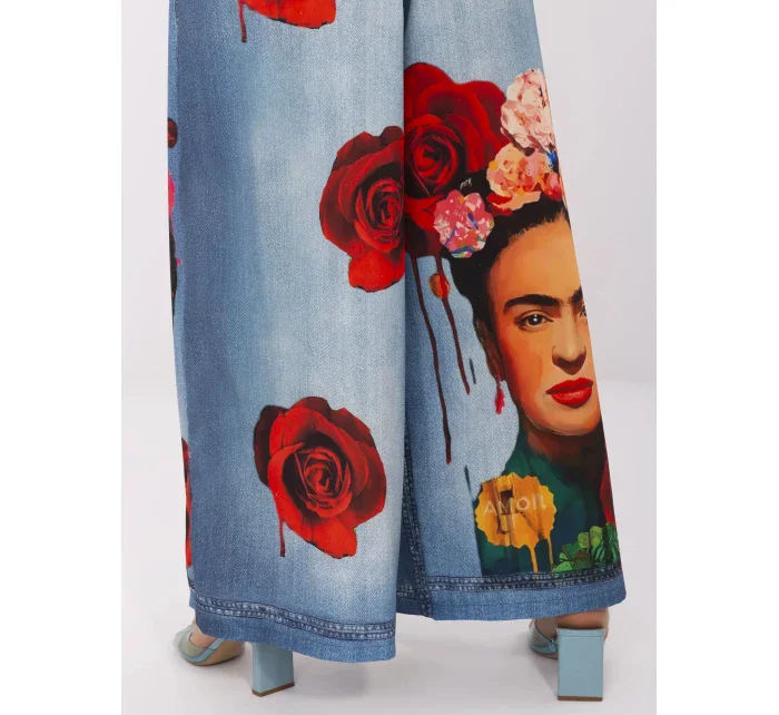 Kalhoty DHJ SP 19183 5.78 modrá Kalhoty DHJ SP 19183 5.78 modrá