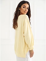 Bluza RV BL model 22084210 jasny żółty - FPrice Bluza RV BL model 22084210 jasny żółty - FPrice