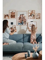 Personalizovaný magický fotoobraz v rámu - 50x70 - koláž fotografií Personalizovaný magický fotoobraz v rámu - 50x70 - koláž fotografií