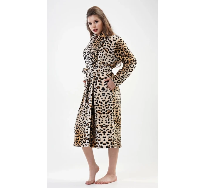 Dámský župan dlouhý se šálovým límcem Laura Dámský župan dlouhý se šálovým límcem Laura