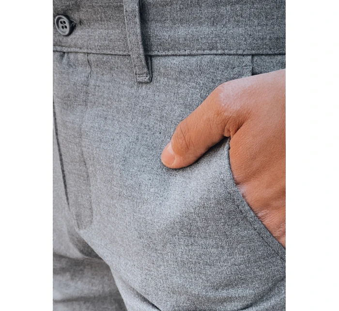 FashionStreet pánské tmavě šedé kalhoty UX4394 FashionStreet pánské tmavě šedé kalhoty UX4394