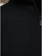 Pánský svetr se stojáčkem tmavě modrý Dstreet model 21995576 - FashionStreet