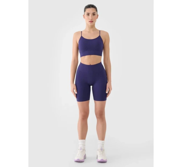 Dámské bezešvé tréninkové cyklistické legíny model 21434299 dámské - 4F