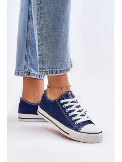 Dámské Klasické Tenisky Tmavě Modré Ecoma