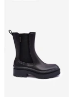 Matové Kalhoty Botky Big Star MM274695 Černé