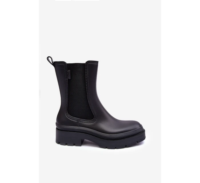 Matové Kalhoty Botky Big Star MM274695 Černé