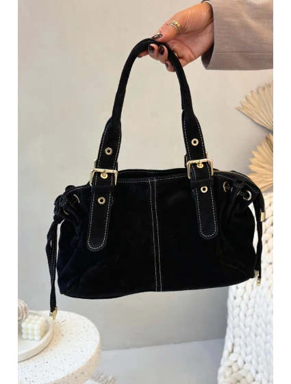 Taška z přírodního semiše černá model 21728335 - Boto