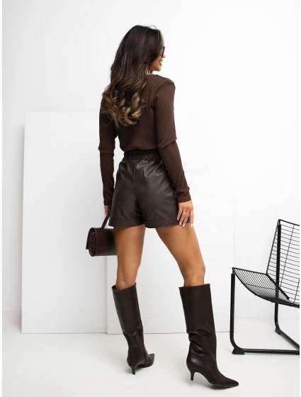 Halenka RV BZ A1057.15P tmavě hnědá Halenka RV BZ A1057.15P tmavě hnědá