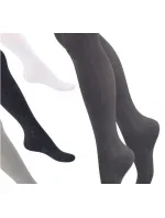 Dámské hladké nadkolenky 076 Tmavě šedá - Steven
