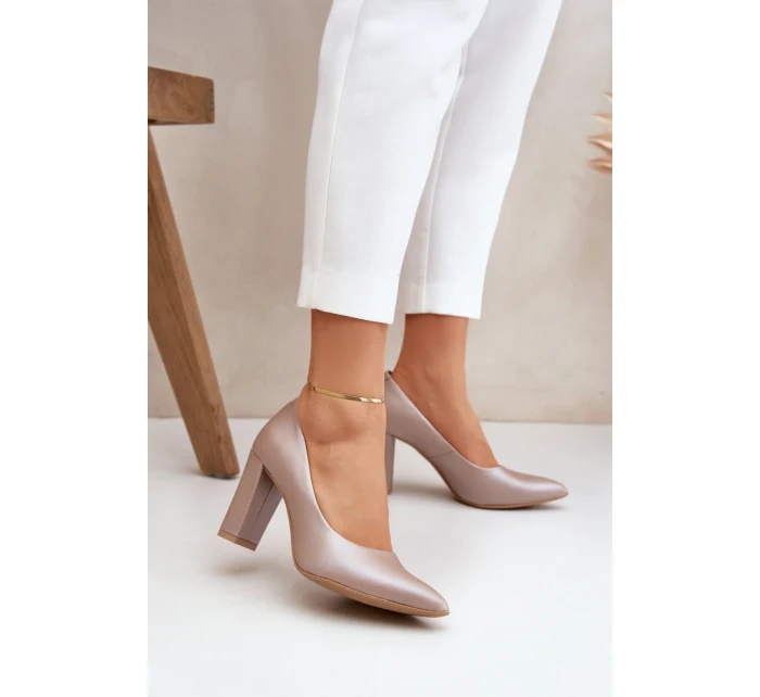 Lodičky na sloupku model 206819 Step in style