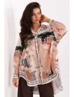 Košile s dlouhým rukávem  model 218395 Rue Paris