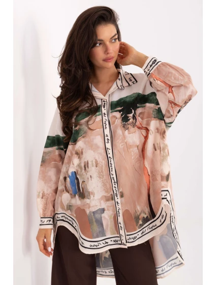 Košile s dlouhým rukávem  model 218395 Rue Paris