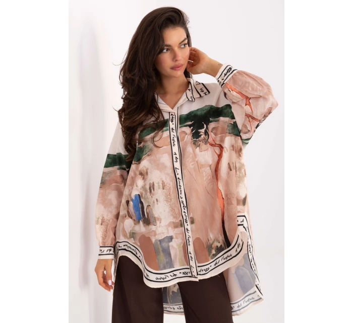 Košile s dlouhým rukávem  model 218395 Rue Paris