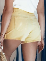 Dámské šortky žluté model 21977651 - Dstreet