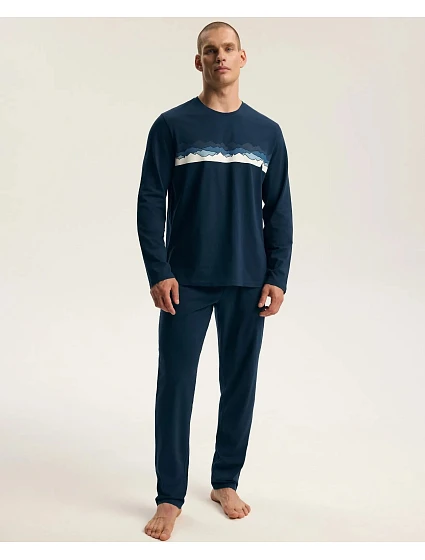 Pyžamo Henderson 45492 Froze, dlouhé rukávy, velikost M–3XL Pyžamo Henderson 45492 Froze, dlouhé rukávy, velikost M–3XL
