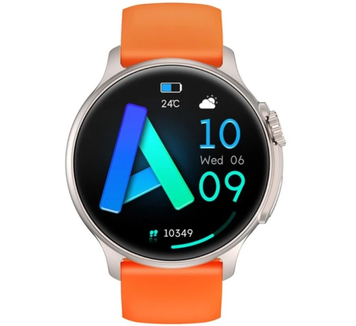 RUBICON RNCF12 Titan/Orange Pánské chytré hodinky SMARUB245 RUBICON RNCF12 Titan/Orange Pánské chytré hodinky SMARUB245