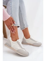 Sneakersy Dámské sportovní Bílá-Šedá Tarlisse Sneakersy Dámské sportovní Bílá-Šedá Tarlisse