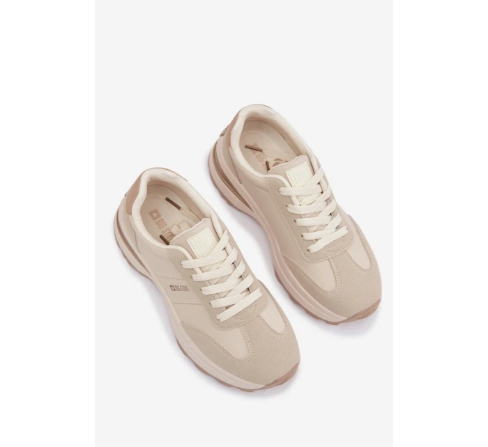 Dámské sportovní tenisky Big Star TT274876 HI-POLY SYSTEM Béžové