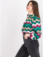 Halenka DHJ BZ 12311.49P tmavě zelená