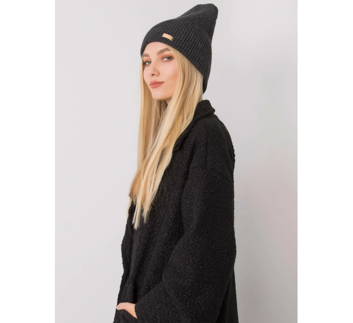 Dámská čepice 38.26X tmavě šedá