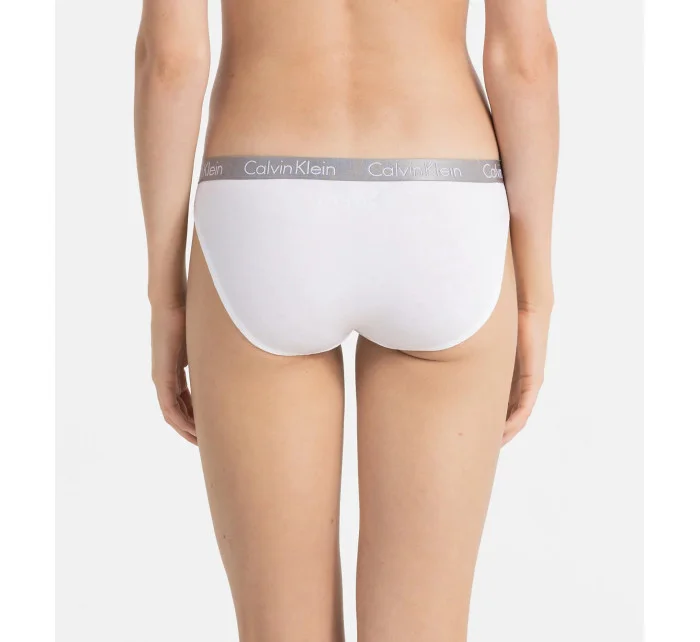Dámské kalhotky QD3540E-100 bílé - Calvin Klein