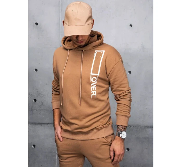 FashionStreet pánská tepláková souprava velbloudí barvy AX0684