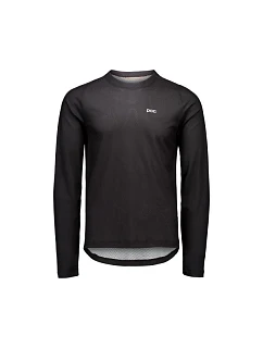 Cyklistické tričko POC M's Motion Air L/S Jersey, černé
