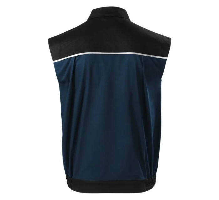 M tmavě modrá pánská vesta model 19384220 - Rimeck